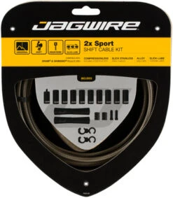 JAGWIRE 2X Sport Schaltzugset -Fahrradzubehör Rabatt 319255