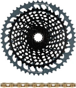 SRAM X01 Eagle XG-1295 Kassette + Eagle Kette 12-fach Verschleißset -Fahrradzubehör Rabatt 347894