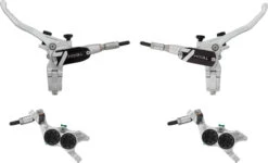 HOPE Tech 4 E4 V+h Set Scheibenbremse Mit Kunststoffleitung 34 HOPE Tech 4 E4 V+h Set Scheibenbremse Mit Kunststoffleitung -Fahrradzubehör Rabatt 481827